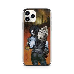 ERT GROUP mobiltelefonfodral för Apple Iphone 11 PRO originalt och officiellt licensierat DC mönster Lobo 002 Vit optimalt anpassad till formen på mobiltelefonen, fodral tillverkad av TPU-plast
