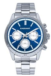 Radiant Orologio Tech RA640701 da Uomo, in Acciaio Inox, Colore Blu