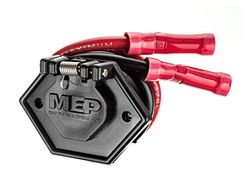 MotorGuide 8M4000954 Trolling Motor Eluttag, 2-polig 12 V, 24 V eller 36 V Trolling Motor, för installation av bågpanel