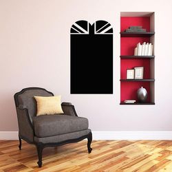 Ambiance Sticker Blackboard Slate – Removable Adhesive Wall Stickers – Door Design – H50 x L30 cm