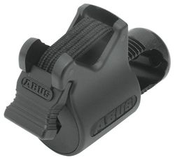 ABUS Suporte para cadeado UGH 02 - Para transporte seguro no porta-bagagens - suporte para cadeado de bicicleta de 3 peças, preto
