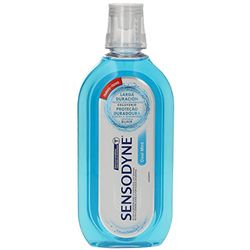 Sensodyne Enxaguar bucal Cool Mint, para dentes sensíveis, proteção duradoura sem álcool, alívio clinicamente testado, 500 ml