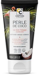 Comptoirs et Compagnies - Il 3in1 viso al carbone vegetale attivo Perle de Coco certificato Cosmos Organic - 100ml