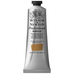 Winsor & Newton 2320573 Professional Acrylic Colour, Renaissance Gold, 60 ml