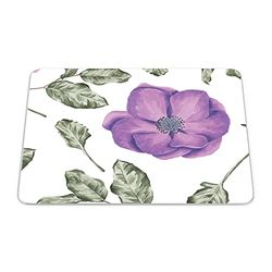 Bonamaison, Tapis de Souris Rectangle Imprimé Numériquement, Fond Antidérapant, pour Bureau et Maison, Taille: 22x18cm