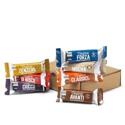 Veloforte Energy & Protein Bars - Cycling, Running, Endurance Nutrition. Natural Ingredients, Great Taste Award Gold, Dairy-Free, Gluten-Free, Healthy Fibre, Vegan & Vegetarian (24 Bars Variety Pack)