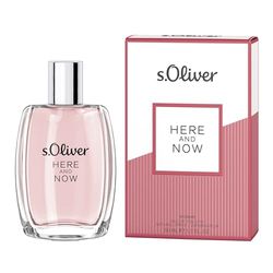 s.Oliver® HERE AND NOW Woman | Eau de Toilette – brillante – fruttato – femminile – per qui e ora | 50 ml Eau de Toilette