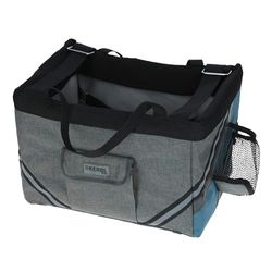 Kerbl Pet Sac à vélo Vacation Gris/Bleu, 38X29X25cm