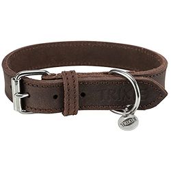 TRIXIE 19005 Rustic - Collare in pelle grassa, 91,18 g