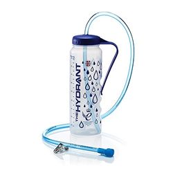 Hydrate For Health The Hydrant 1 L Drinking Bottle with Tube, Latex free (Eligible for VAT Relief in The UK)