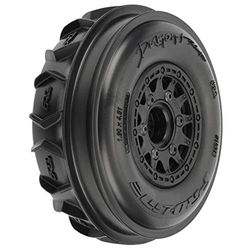 1/10 Dumont Fr Paddle/Rib 2.2"/3.0" SC montato, 12 mm, Black Raid (2)