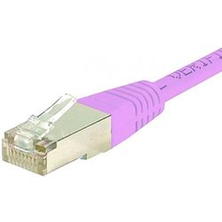EXC 854479 Full Copper Cat.6 S/FTP Patch Cord - Pink