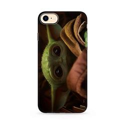 Ert Group Funda para teléfono móvil Apple iPhone 7/8/ SE 2/ SE 3 Original y con Licencia Oficial de Star Wars con diseño Baby Yoda 002, Funda Hecha de TPU