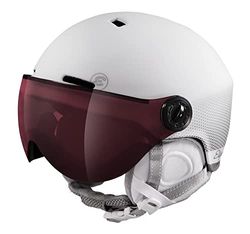 Etape 1927497_55-58, Casco Sportivo Unisex-Youth, Bianco Opaco, 55-58 cm