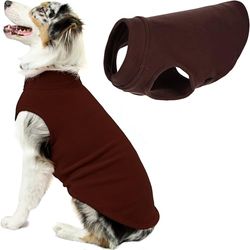 Gooby Pull pour Chien en Polaire Stretch Marron Taille 5XL