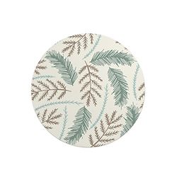 Questo Casa, Round Digital Printed Mouse Pad, Non-Slip Base, for Office and Home, Diameter:22cm