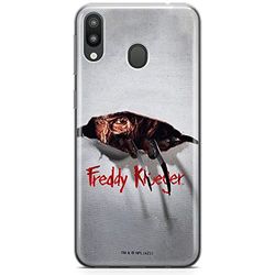 ERT GROUP mobiltelefonfodral för Samsung M20 originalt och officiellt licensierat Horror mönster Nightmare of Elm Street 008 anpassad till formen på mobiltelefonen, fodral tillverkad av TPU-plast