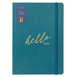 Busy B Dagboek januari tot december 2024 - A5 Pine - weekplanner met notities