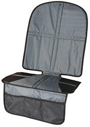 Walser child seat underlay car Isofix compatible Tidy Fred XL, 100% water-repellent, non-slip car seat protector child seat, underlay child seat car universal size grey/black