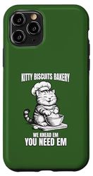 Kitty Biscuits Bakery Cat Lover Baking Humor Chef Case for iPhone 11 Pro