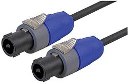 Pulse Neutrik PLS00153 Câble haut-parleur Speakon 2 pôles 1,5 mm carré 3 m