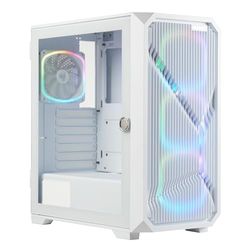 ENERMAX - ENERPAZO EP237 - RGB Airflow Mini Tower Gaming PC Case, Support ATX M/B, 4x SquA RGB 120mm ARGB Fans Included, Tempered Glass with Door Handle, 2x USB3.2 Gen1, Support 360 mm Radiator