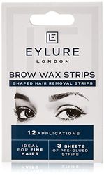 Eylure Taking Shape Eyebrow Shapers, Brow Wax Strips, Cold Wax, Pre-Cutout