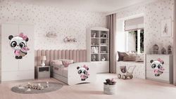 Lit babydreams 2 Vert Raton Laveur tiroir et Matelas Inclus 160/80