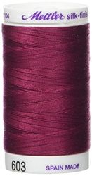 Mettler 10450 – 0603 N ° 50 – Bobina de Hilo – Lote de 5 Acabado Seda 500 M