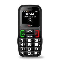 TTfone TT220 Big Button Mobile Phone for the Elderly with Emergency Assistance button, talking keys, long battery life, Simple easy to use - Pay As You Go