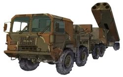 I Love Kits-1/35 Man M1013 avec M2042A1 GLCM TEL Kit de modélisme, 63528, Multicolore