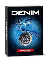 Denim After Shave, Original, Dopobarba Uomo, Pelle Tonificata e Rinfrescata dopo la Rasatura, 100 ml