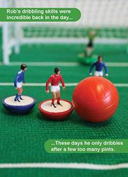SUBBUTEO SU002 "Football" födelsedagskort