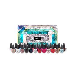 OPI Nail Polish Jewel Be Bold Collection, Long Lasting Luxury Nail Varnish, Original High Performance, Mini 25-Piece Advent Calendar