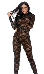Forplay Bodystockings-779393BLK-S Black S