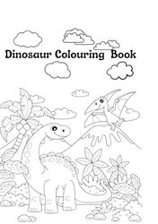 Dinosaur Colouring Book