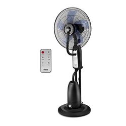 Ufesa MF4090 Ventilator met Water Verneveling, Ø 40cm Diameter, Afstandsbediening, Krachtig, Ultra-Stil, 3 Verfrissende Modus, Timer, Automatische uitschakeling, Verstelbare hoogte