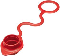 Dust cover clip for push-to-connect coupling size 6