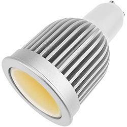 Cablematic - LED-lamp COB GU10 230VAC 5W 90 ° 50mm warm licht