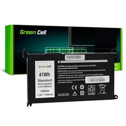 Green Cell YRDD6 1VX1H Batería para portátil DELL Inspiron 5493, 5485, 5491, 5584, 5593, 5590, Vostro 5581 y 3491 (3600 mAh, 11,4 V, Negro)