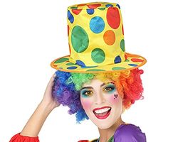 ATOSA chapeau clown haute-de-forme
