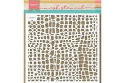 Marianne Design Reptile Mask Stencils for Scrapbooking Card Making Paper Craft, Pink, Einheitsgröße