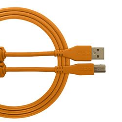 UDG U95003OR - Cable USB 2.0 (A-B) - Cable USB 2.0 optimizado de audio de alta velocidad A-macho a B-macho, 3 metros, naranja