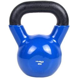 HMS Unisex's 17-64-042 5907695501476 CAST IJzeren Kettlebell, Zwart, One Size