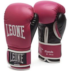 LEONE 1947, Luvas de boxe flash, unissexo para adultos, rosa, 10 OZ, GN083