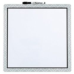 Nobo 1903973 Quartet Street Fashion Lavagna Magnetica con Cornice Stampata, 360 x 360 mm, Bianco