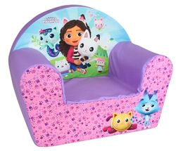 FUN HOUSE Gabby ET LA Maison Magique clubstoel voor kinderen, oorsprong, Frankrijk, 52 x 33 x 42 cm (l x d x h)