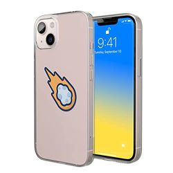 Questo Casa, Custodia stampata digitale, compatibile con iPhone 14, custodia per cellulare, custodia protettiva, antiurto, silicone, flessibile, trasparente