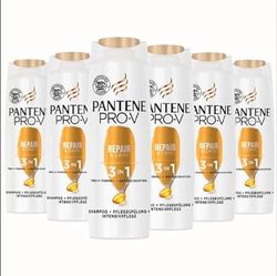 Pantene Pro-V Repair&Care - Shampoo 3 in 1, confezione da 6 (6 x 250 ml) per capelli danneggiati, cura dei capelli, capelli secchi, cura dei capelli, capelli secchi, cura dei capelli, capelli secchi