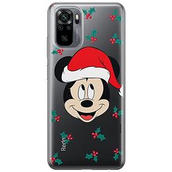 ERT GROUP mobiltelefonfodral för Xiaomi REDMI NOTE 10/ 10S originalt och officiellt licensierat Disney mönster Mickey 040 optimalt anpassad till formen på mobiltelefonen, gedeeltelijk transparant